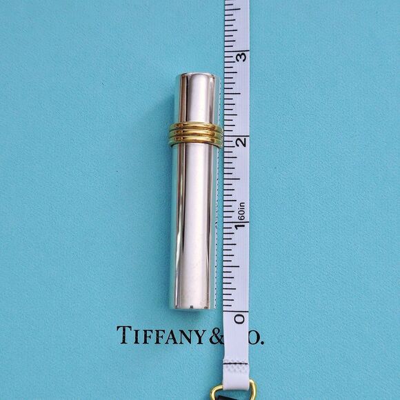 RARE Vintage Tiffany & Co. Manicure Sterling Silver Gold Tone Nail Care Set - Picture 7 of 8